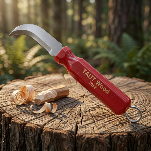 10.2-Inch Lineman’s Skinning Knife with Carbon Steel Blade