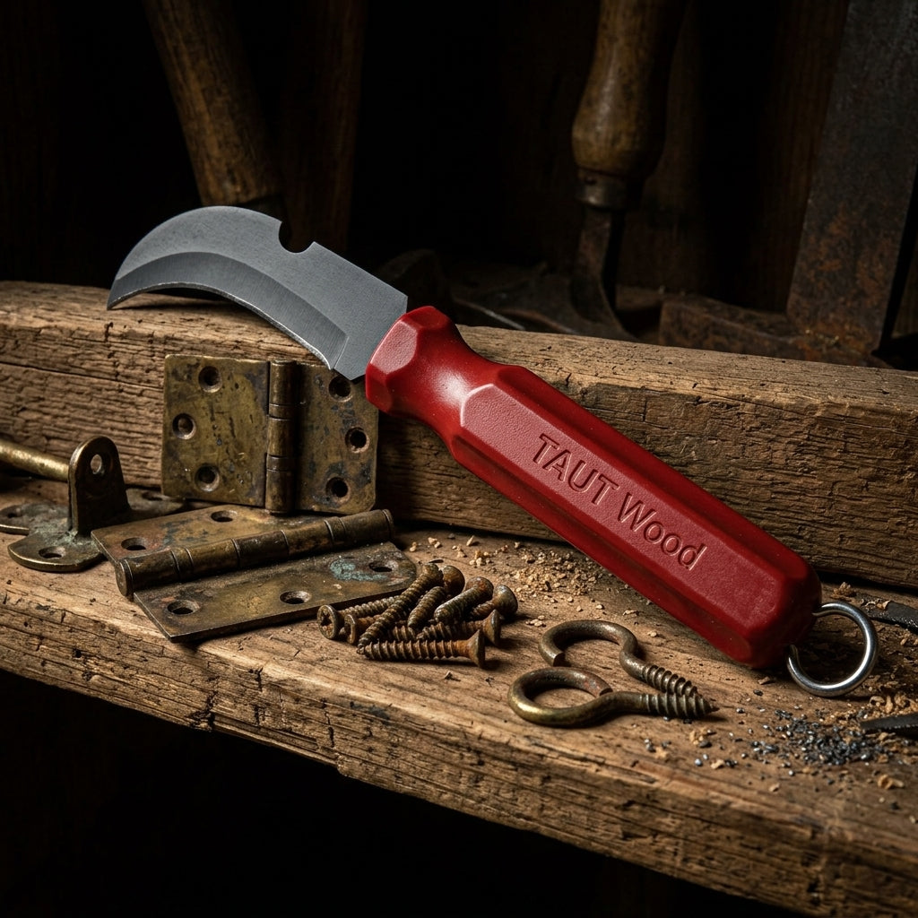 10.2-Inch Lineman’s Skinning Knife with Carbon Steel Blade