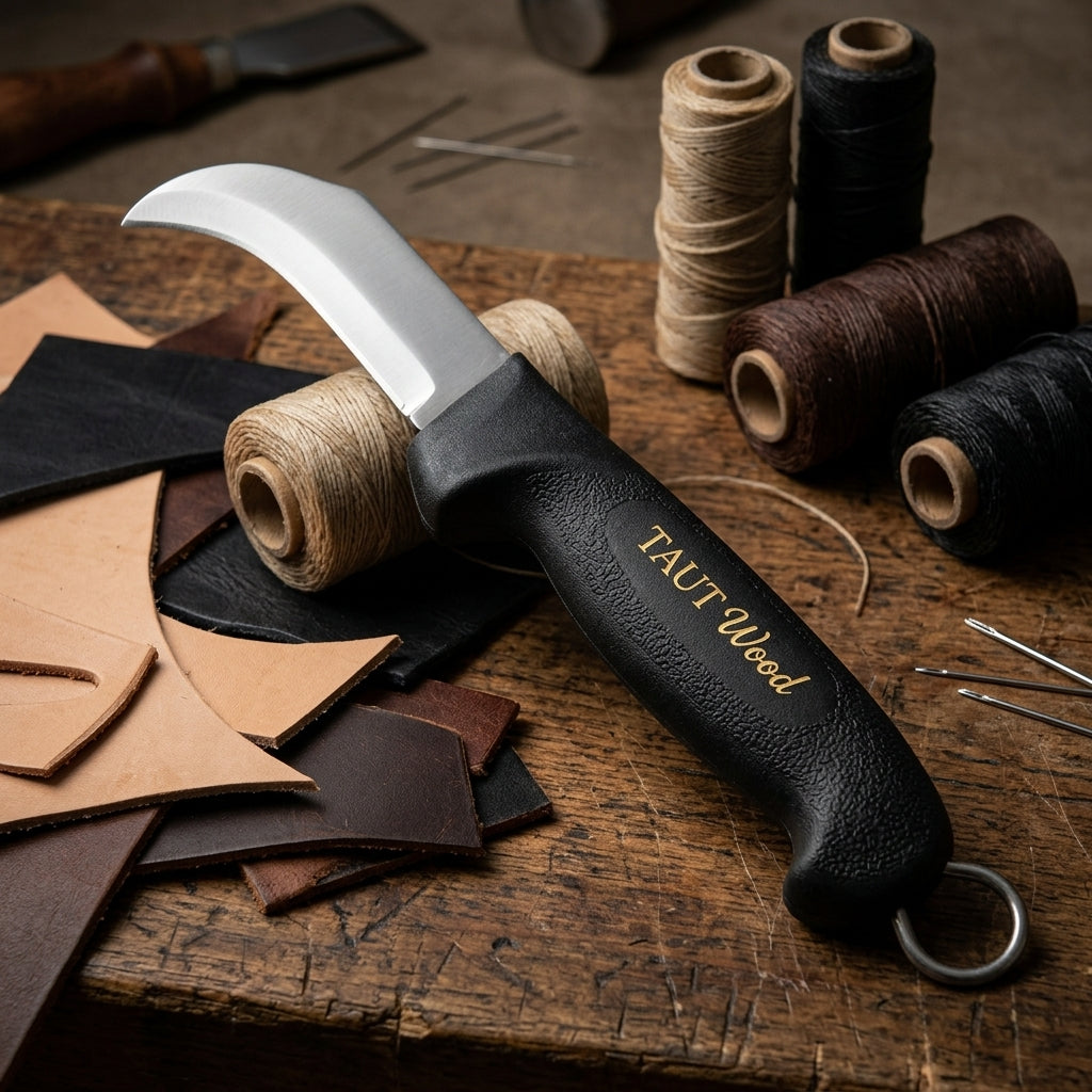 Notched Lineman’s Skinning Knife with Ergonomic Handle